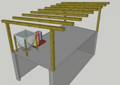 POCHON Sàrl exemple av. Silo S110 SP OekoFEN de cap. 490 kg